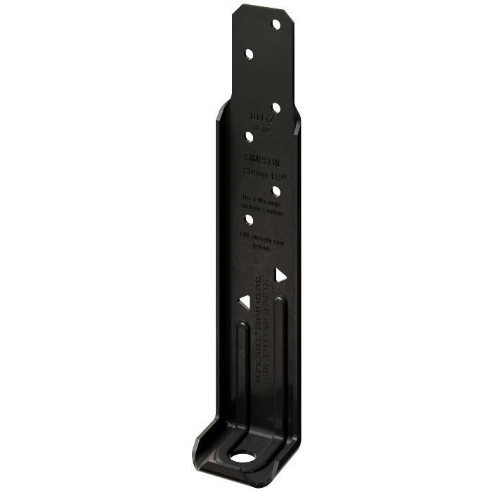 DTT1PC ZMAX® Black Powder-Coated Deck Tension Tie